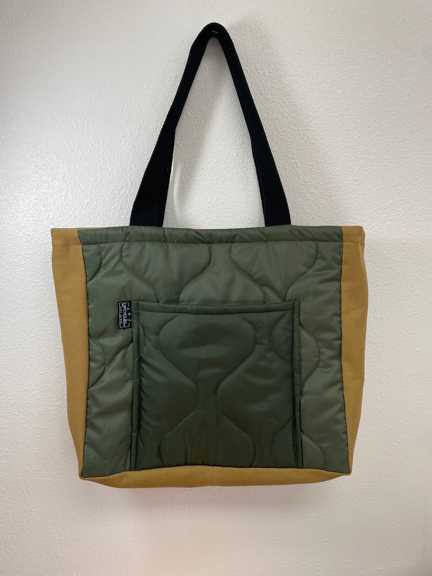 Canvas and Puff Tote
