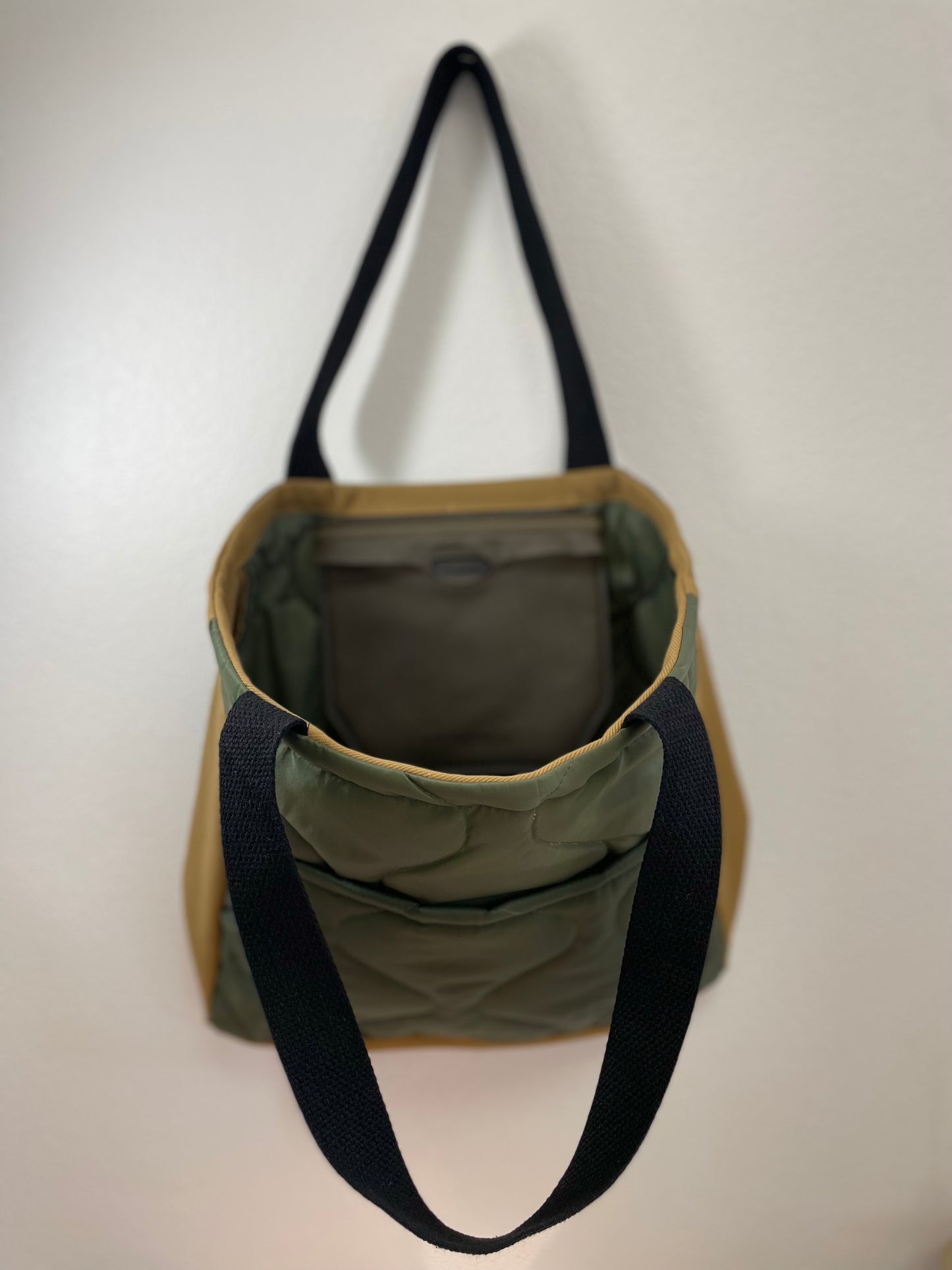 Canvas and Puff Tote