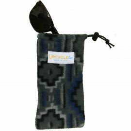 Sunglass Case Grey Blue